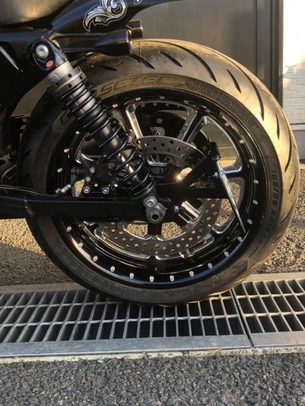 美品】ハーレーダビッドソンXL1200CX前後ホイールとタイヤ 