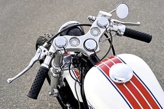 ハーレー　浜松　プライズバイクサロン　ハンドル交換